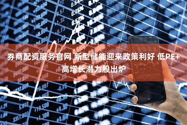 券商配资服务官网 新型储能迎来政策利好 低PE+高增长潜力股出炉